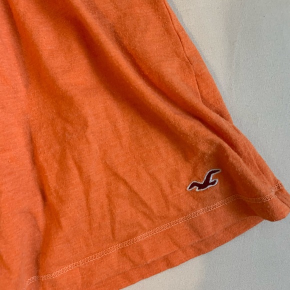 Hollister Orange flowy tube top - Picture 4 of 5